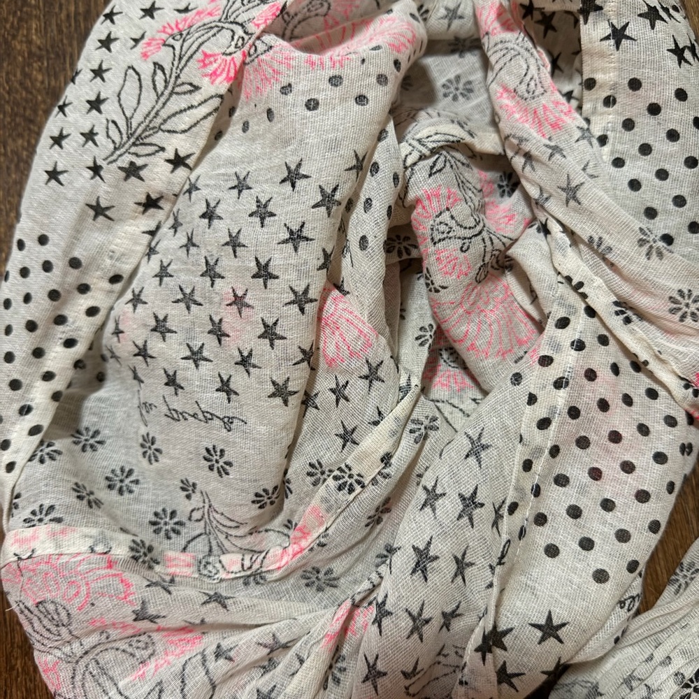 Free People Pink and Black Floral Hobo Bag - Picture 3 of 11